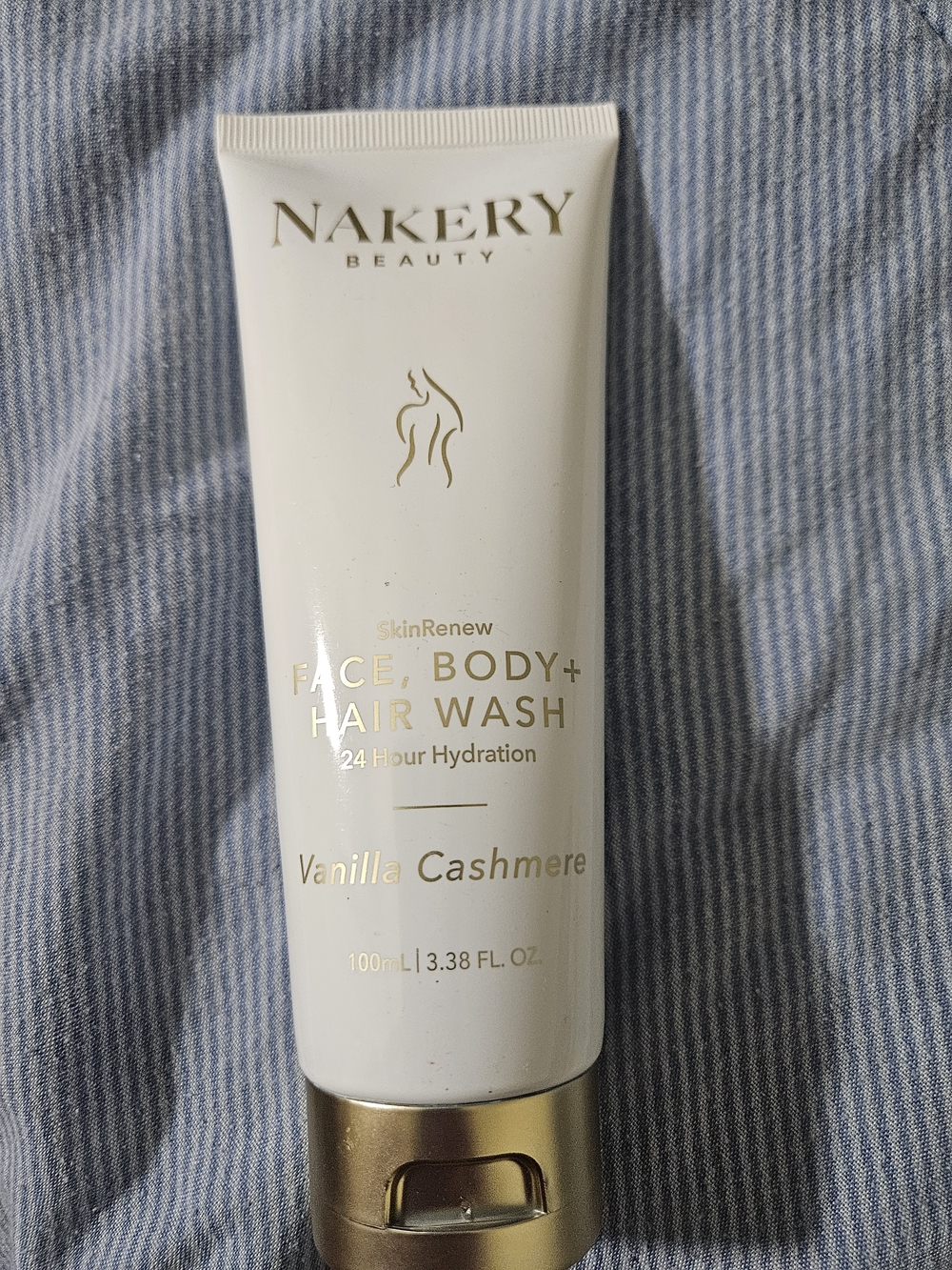 Nakery Beauty Vanilla Cashmere Face, Body & Hair Wash